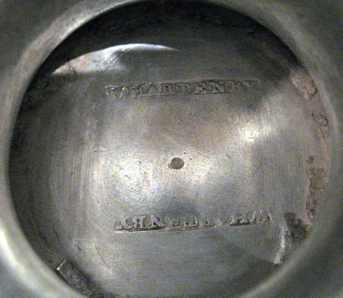 1970.0192.004 Silver Waste Bowl marks