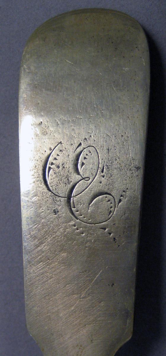 1970.0231 Dessert spoon engraving