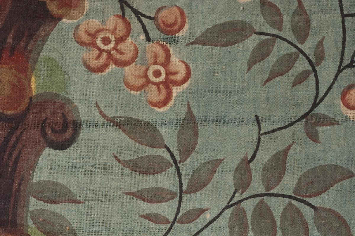 1970.0235 Textile, printed, detail 5