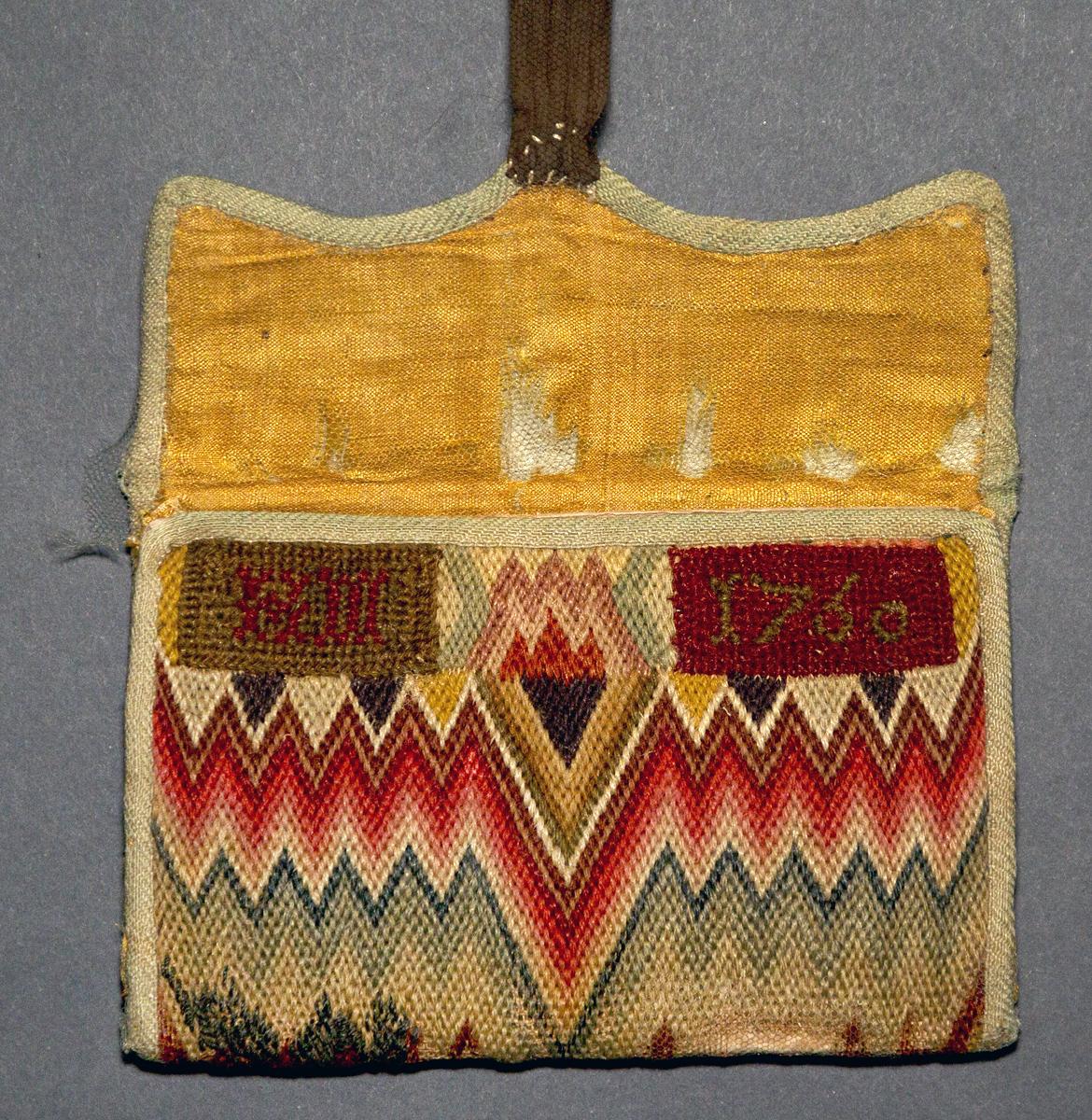 1970.0237 Pocketbook, Inside