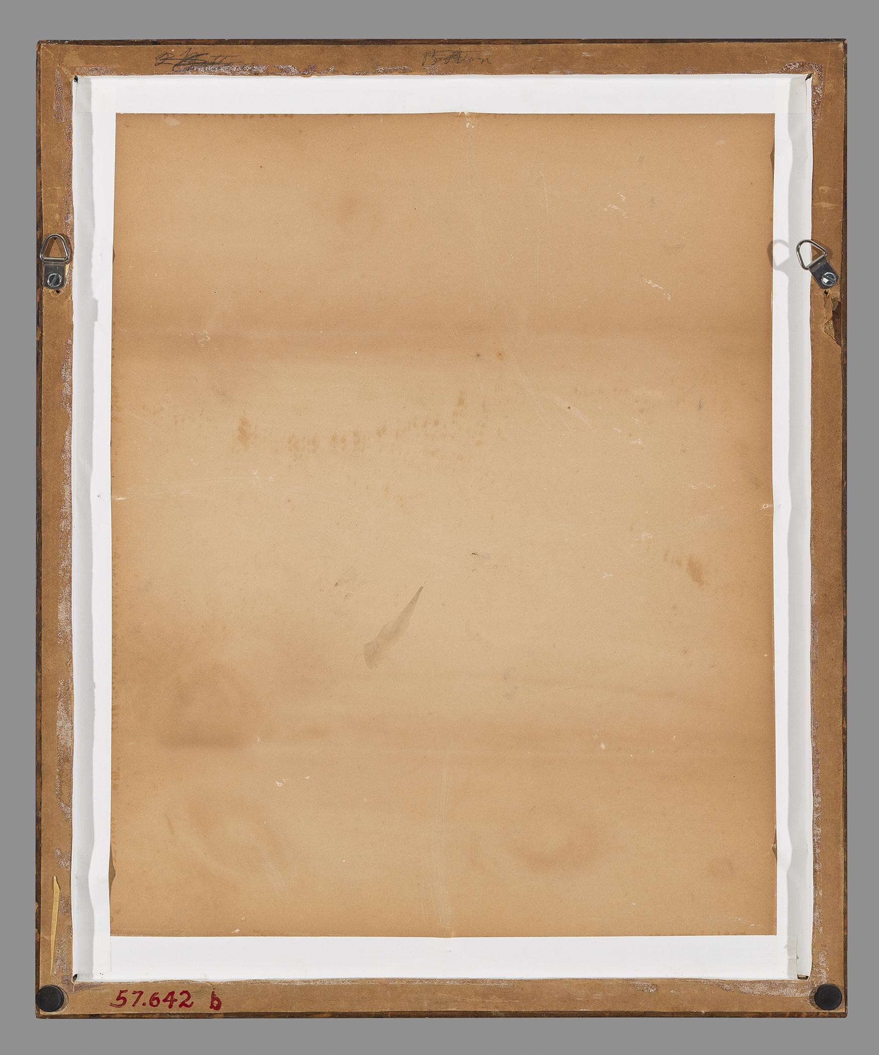 1957.0642 B Frame, view 1, reverse