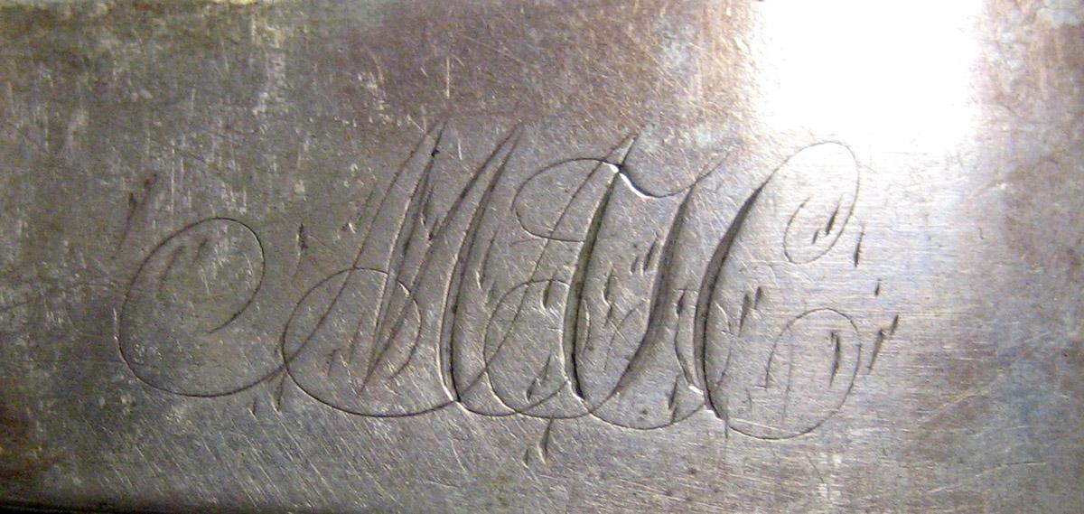 1970.0247 Teaspoon engraving