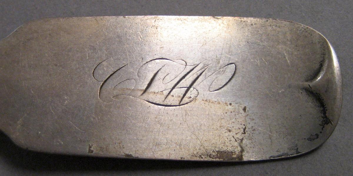 1970.0248 Teaspoon engraving
