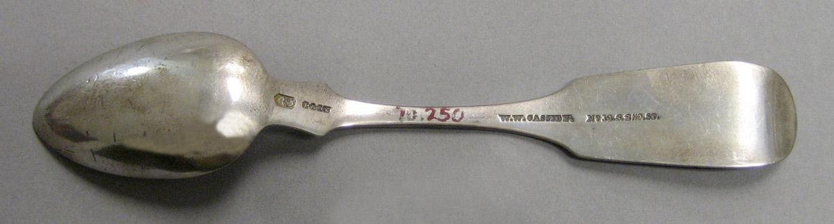 1970.0250 Teaspoon underside