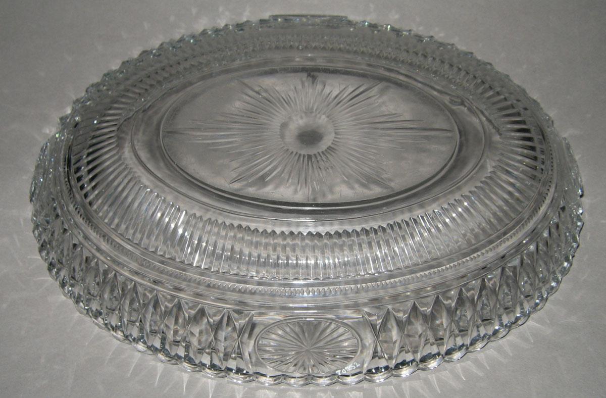 1970.0252 Lead glass dish (underside)