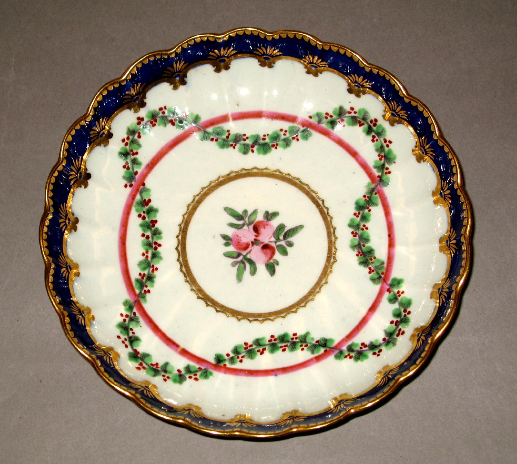 1970.0276 Soft-paste porcelain saucer