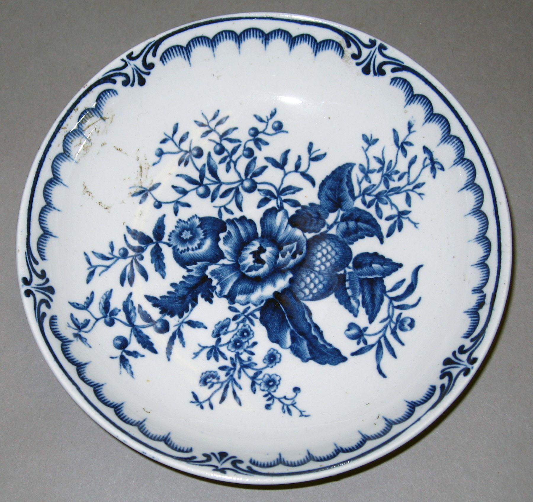1970.0279 Earthenware saucer