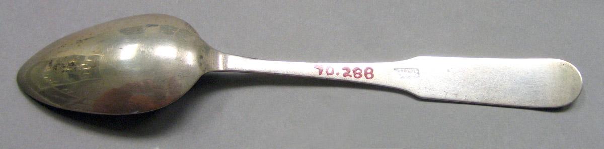 1970.0288 Silver Spoon underside