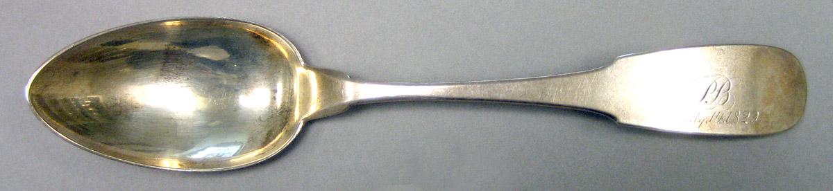 1970.0289 Silver Spoon upper surface