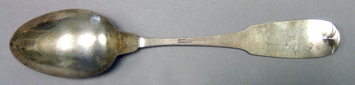 1970.0289 Silver Spoon underside