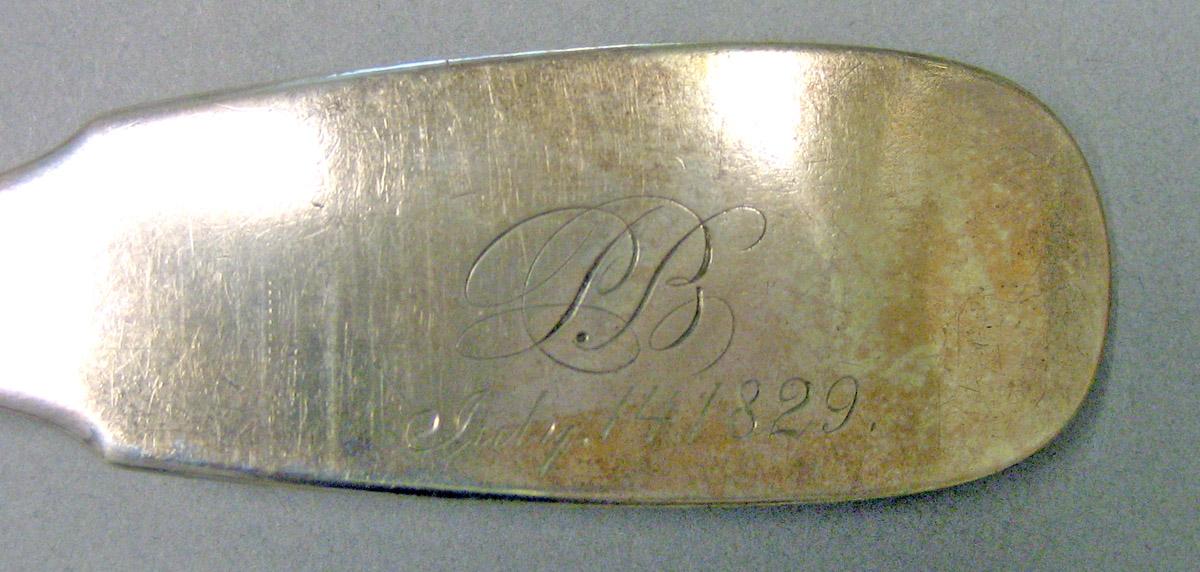 1970.0289 Silver Spoon engraving