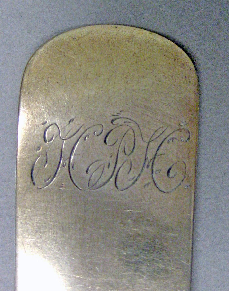 1970.0290 Silver Spoon engraving