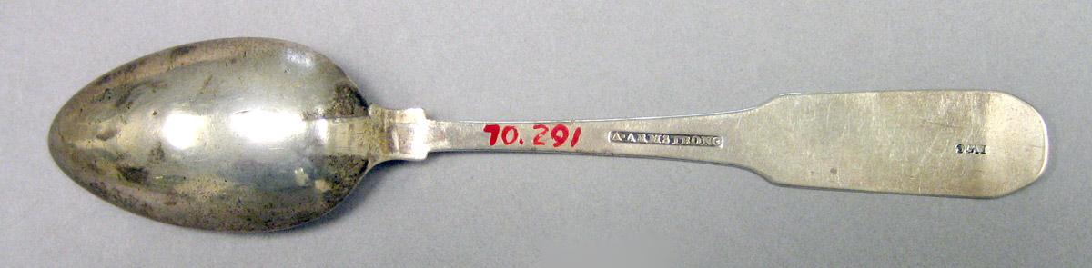 1970.0291 Silver Spoon underside