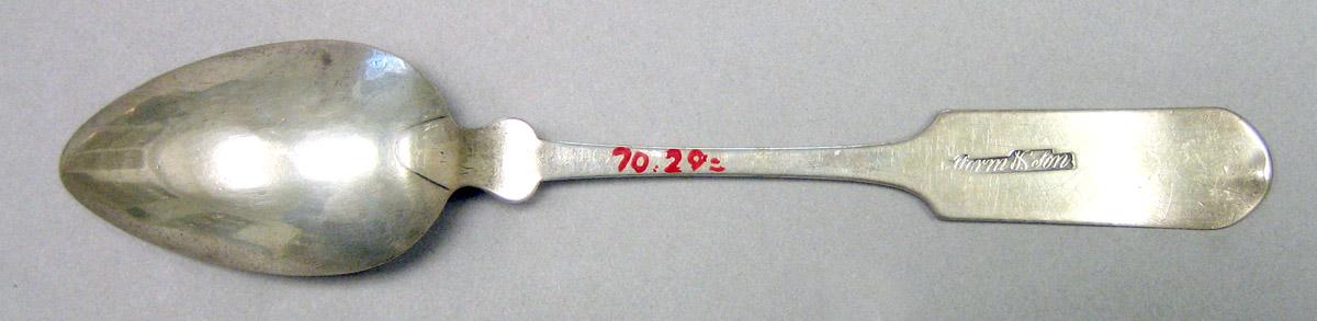 1970.0293 Silver Spoon underside