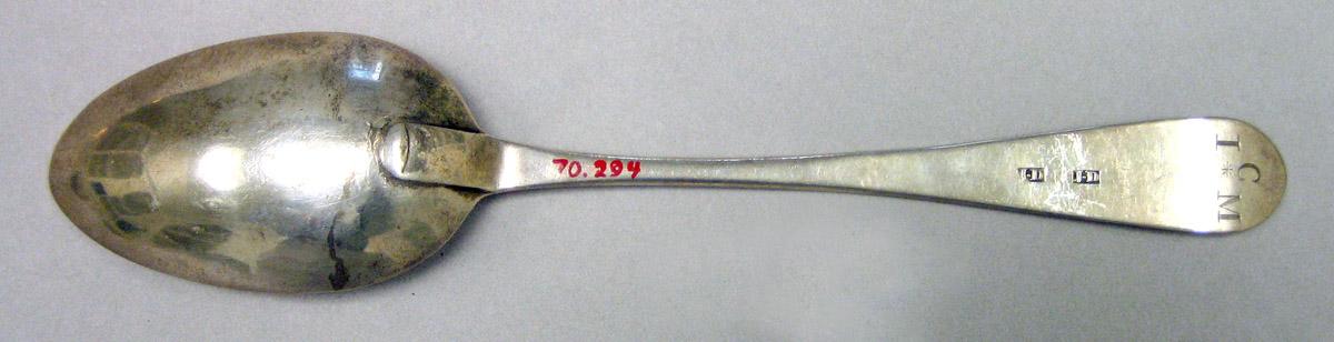 1970.0294 Silver Spoon underside