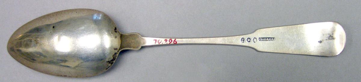 1970.0296 Silver Spoon underside