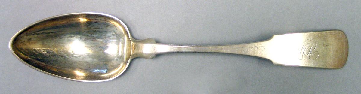 1970.0297 Silver Spoon upper surface