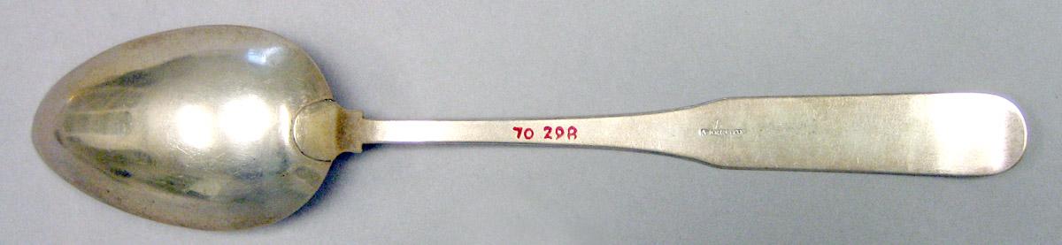 1970.0298 Silver Spoon underside