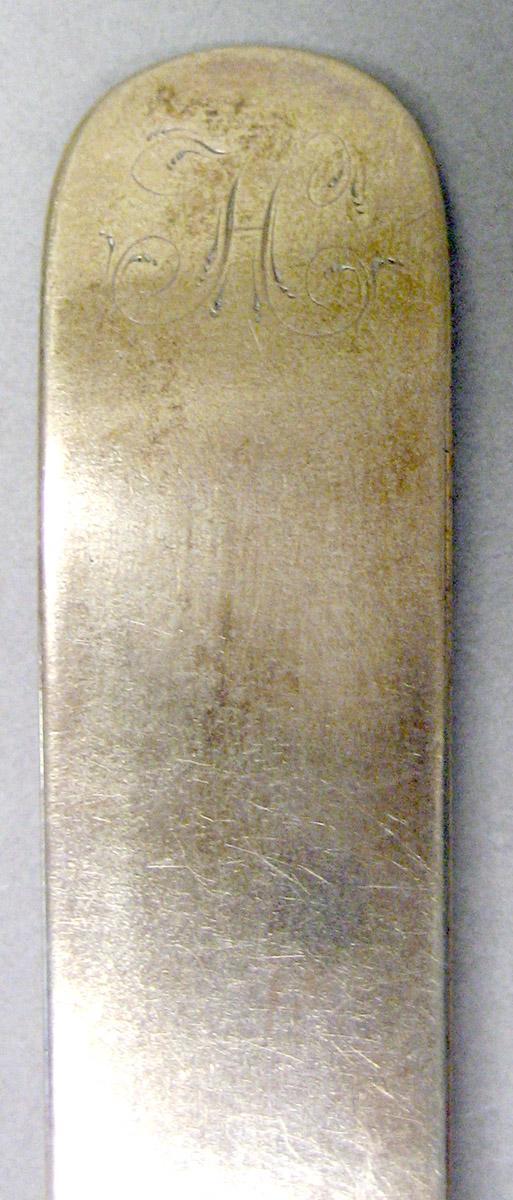 1970.0298 Silver Spoon engraving