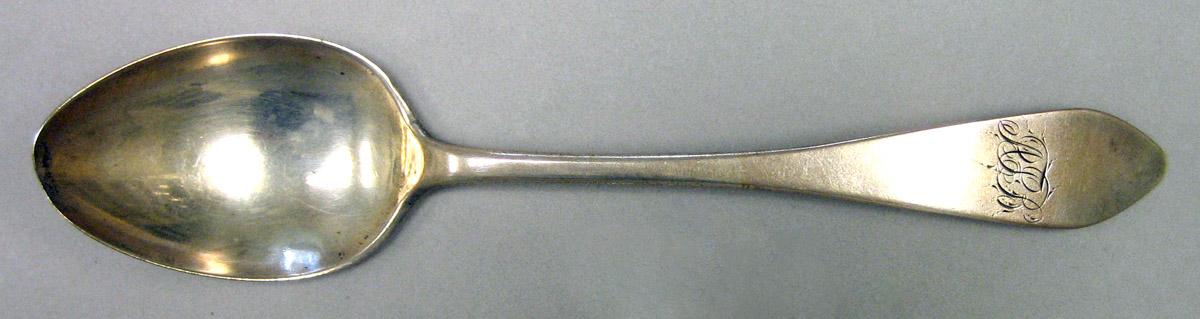 1970.0299 Silver Spoon upper surface