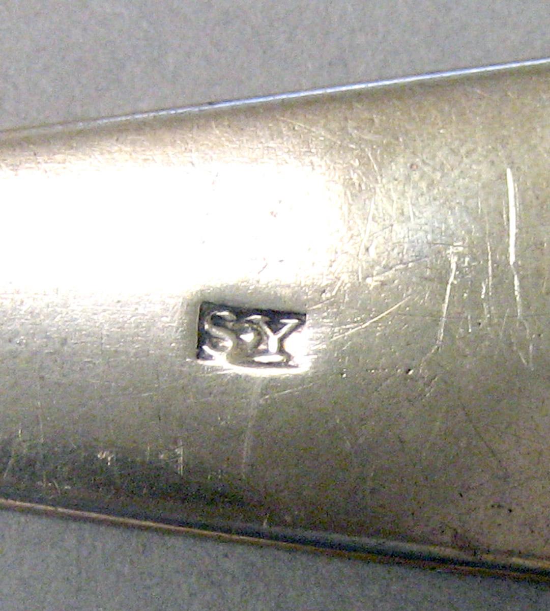 1970.0299 Silver Spoon mark