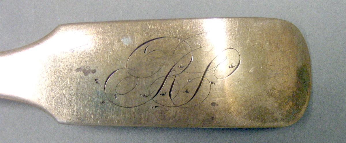 1970.0301 Silver Spoon engraving