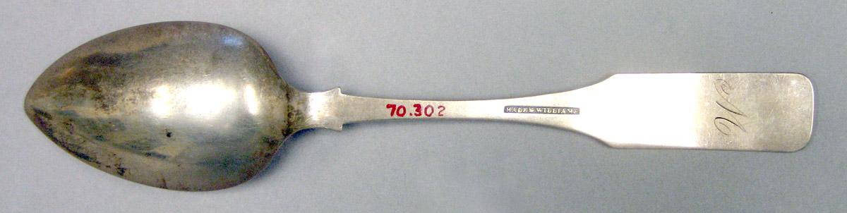 1970.0302 Silver Spoon underside