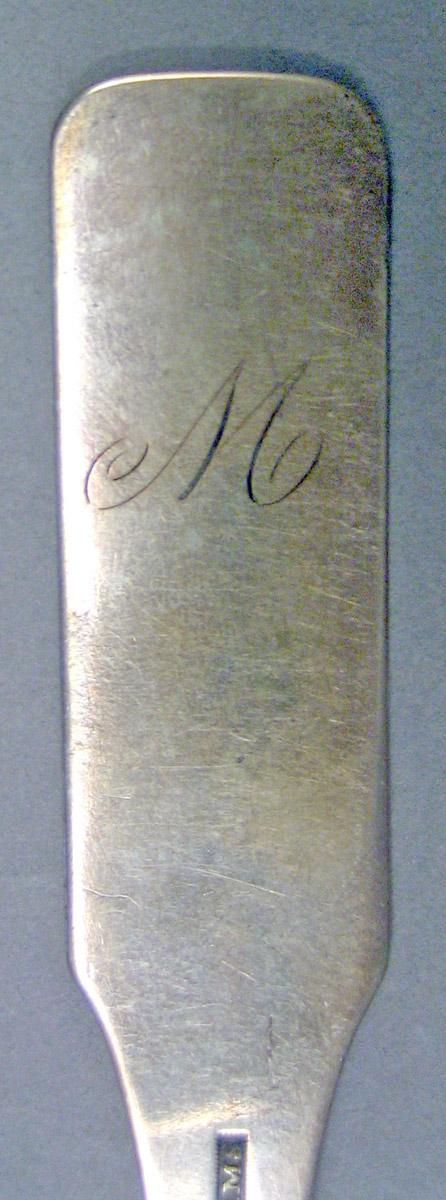 1970.0302 Silver Spoon engraving underside