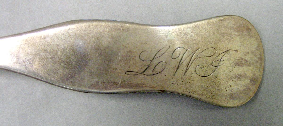 1970.0303 Silver Spoon engraving