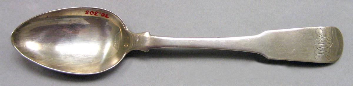 1970.0305 Silver Spoon upper surface