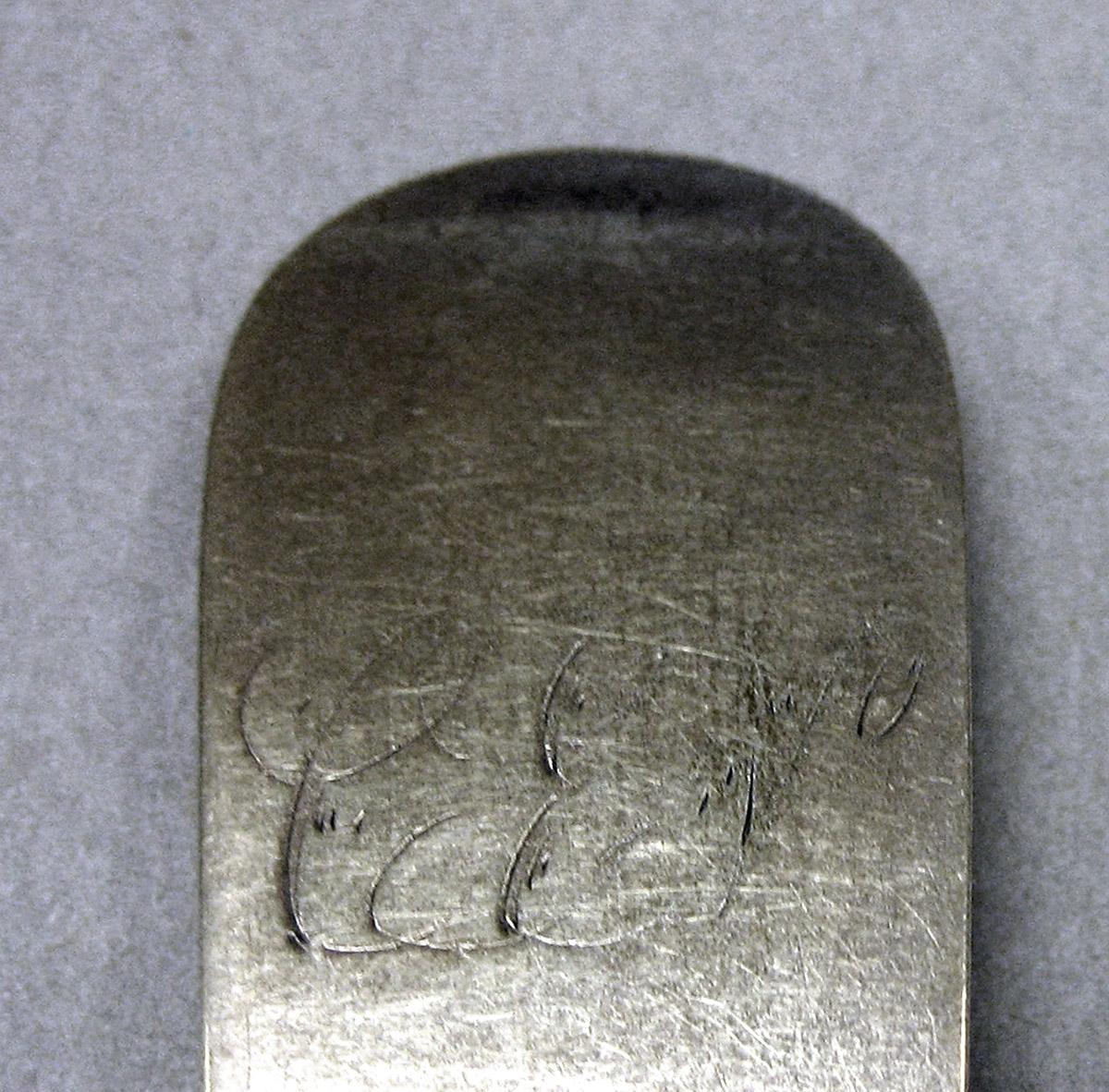 1970.0306 Silver Spoon engraving