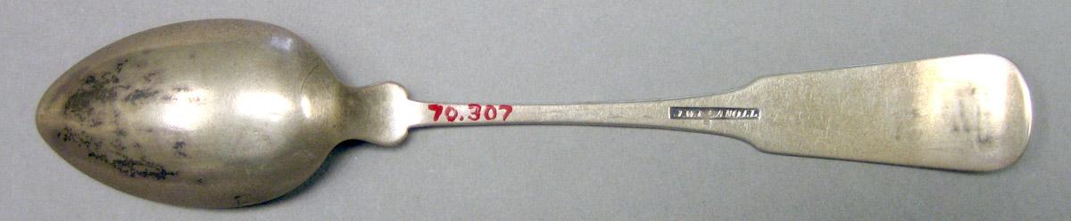 1970.0307 Silver Spoon underside