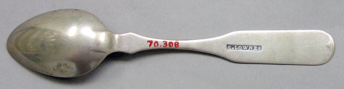1970.0308 Silver Spoon underside
