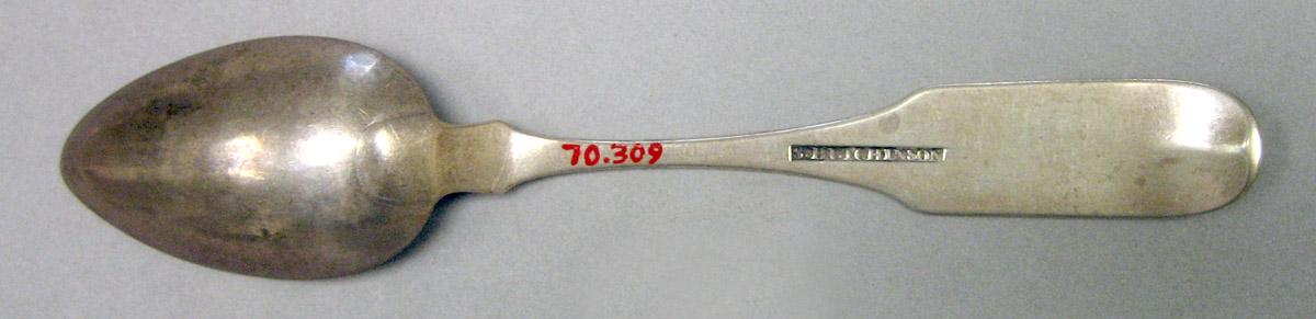 1970.0309 Silver Spoon underside
