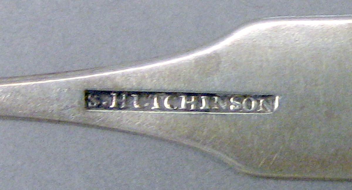 1970.0309 Silver Spoon mark