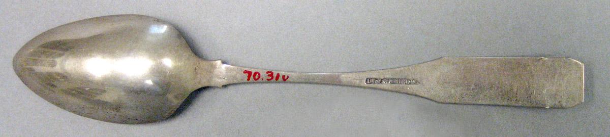 1970.0310 Silver Spoon underside