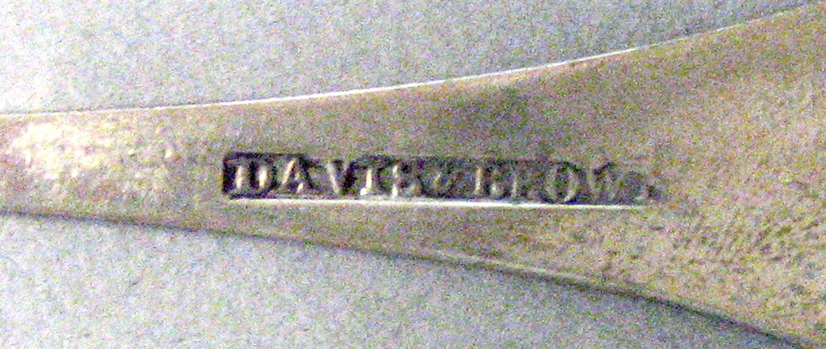 1970.0310 Silver Spoon mark