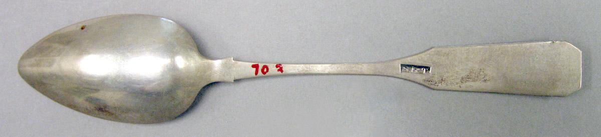 1970.0311 Silver Spoon underside