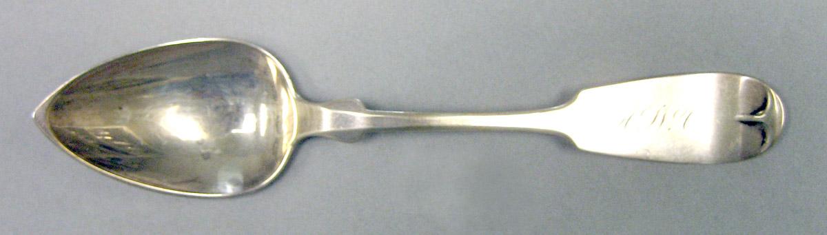 1970.0312 Silver Spoon upper surface