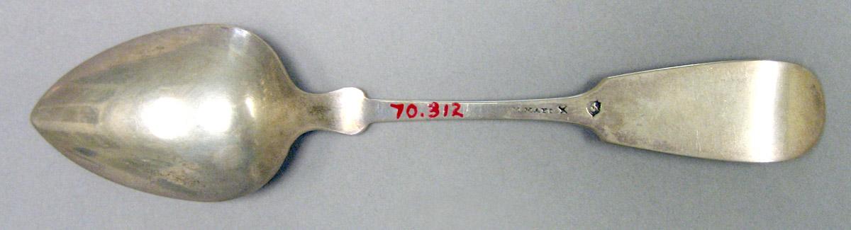 1970.0312 Silver Spoon underside