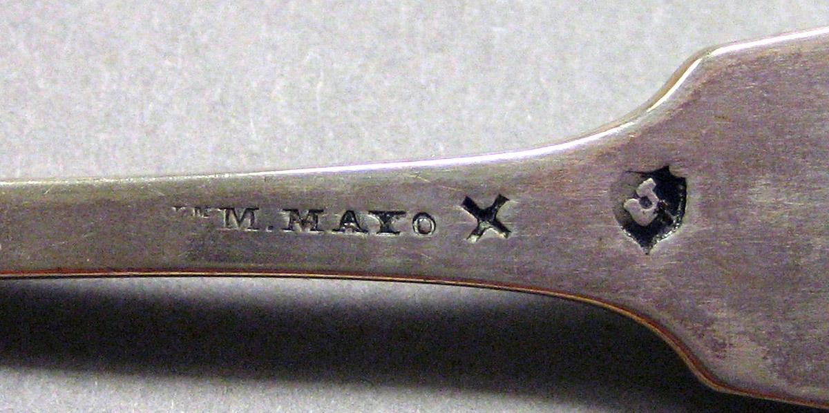 1970.0312 Silver Spoon mark