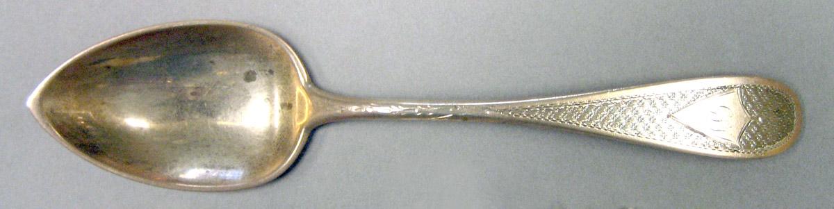 1970.0313 Silver Spoon upper surface
