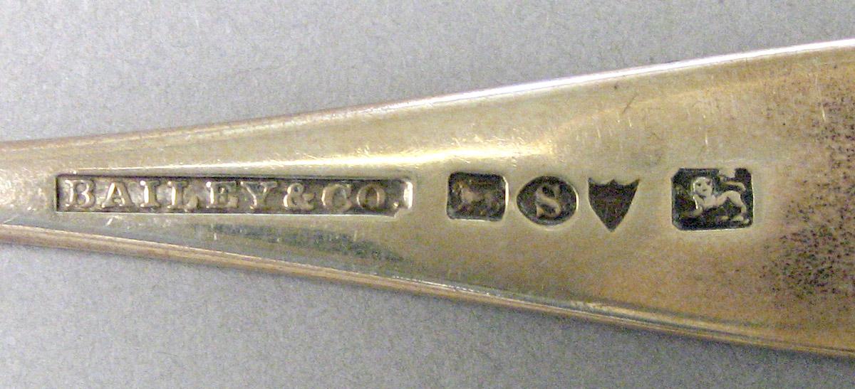 1970.0313 Silver Spoon mark