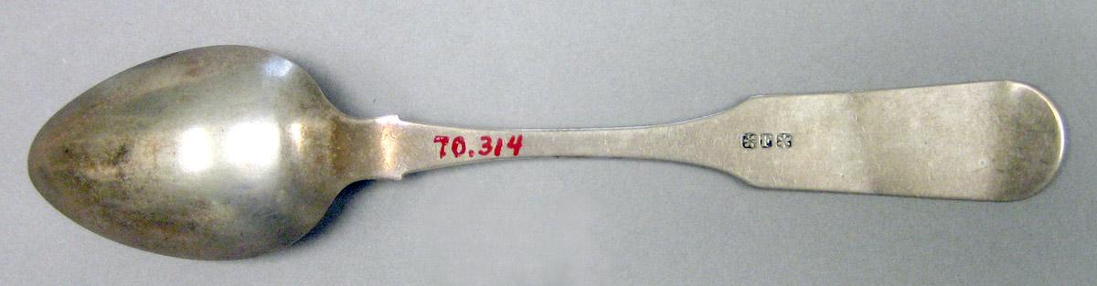1970.0314 Silver Spoon underside