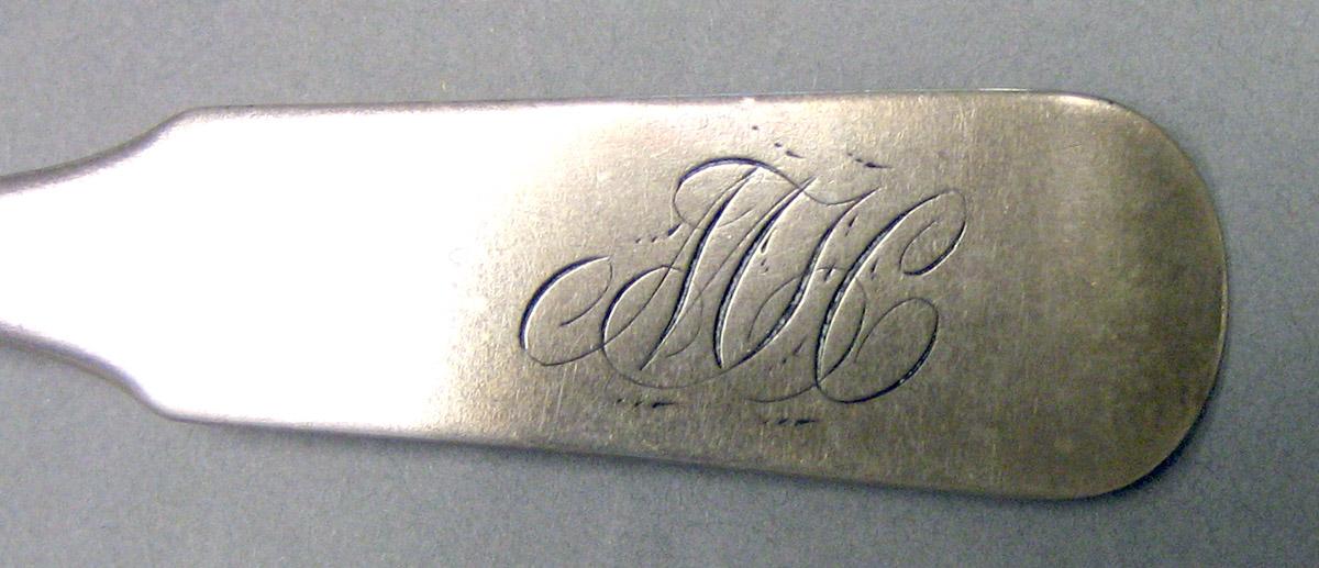 1970.0314 Silver Spoon engraving