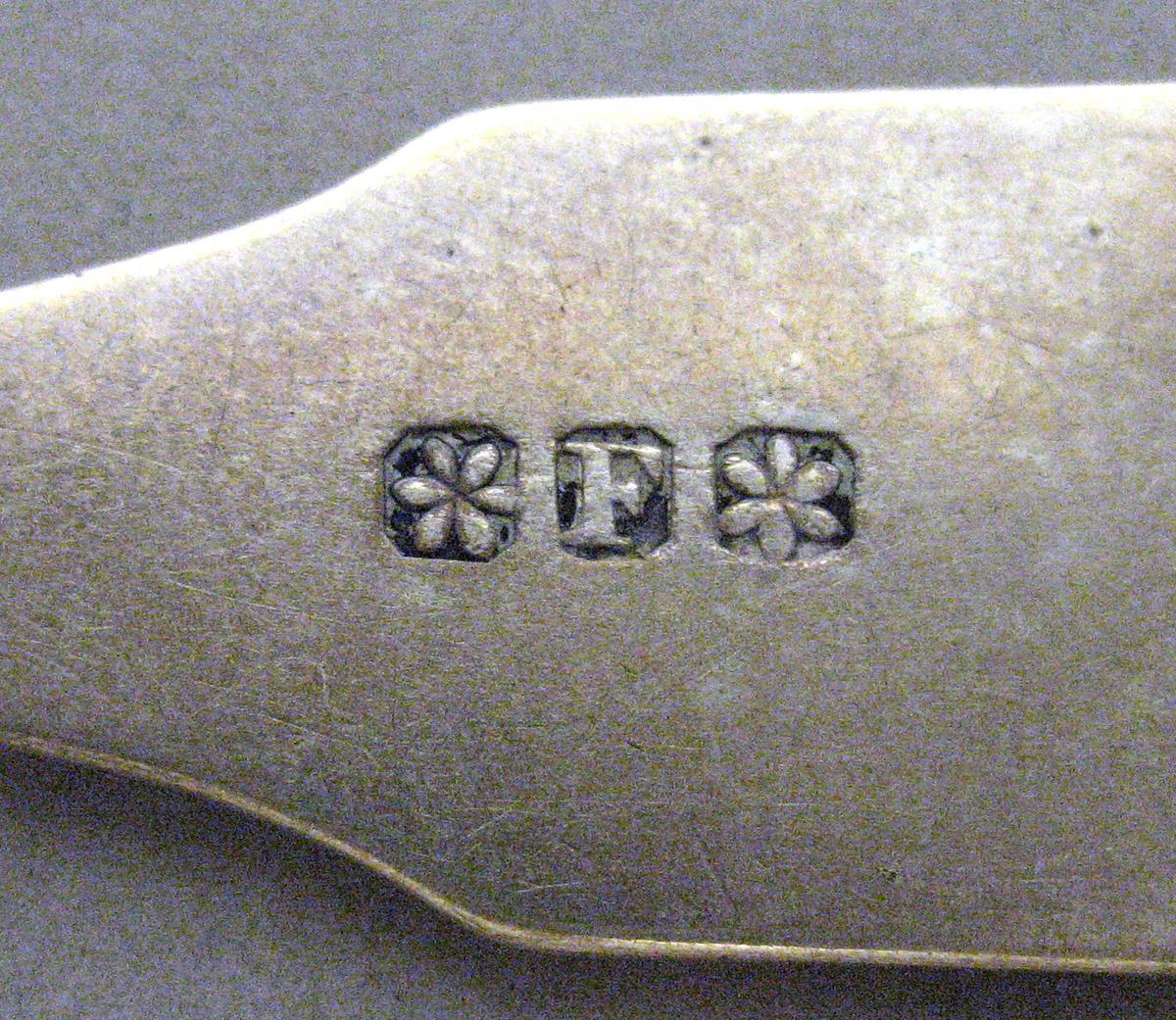 1970.0314 Silver Spoon mark