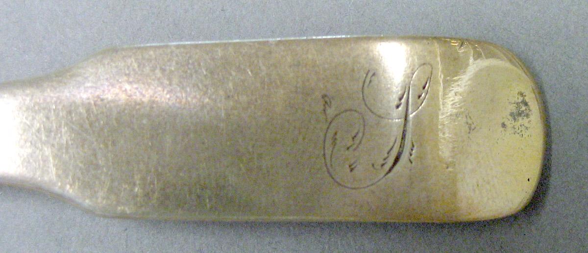 1970.0315 Silver Spoon engraving