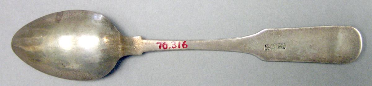 1970.0316 Silver Spoon underside