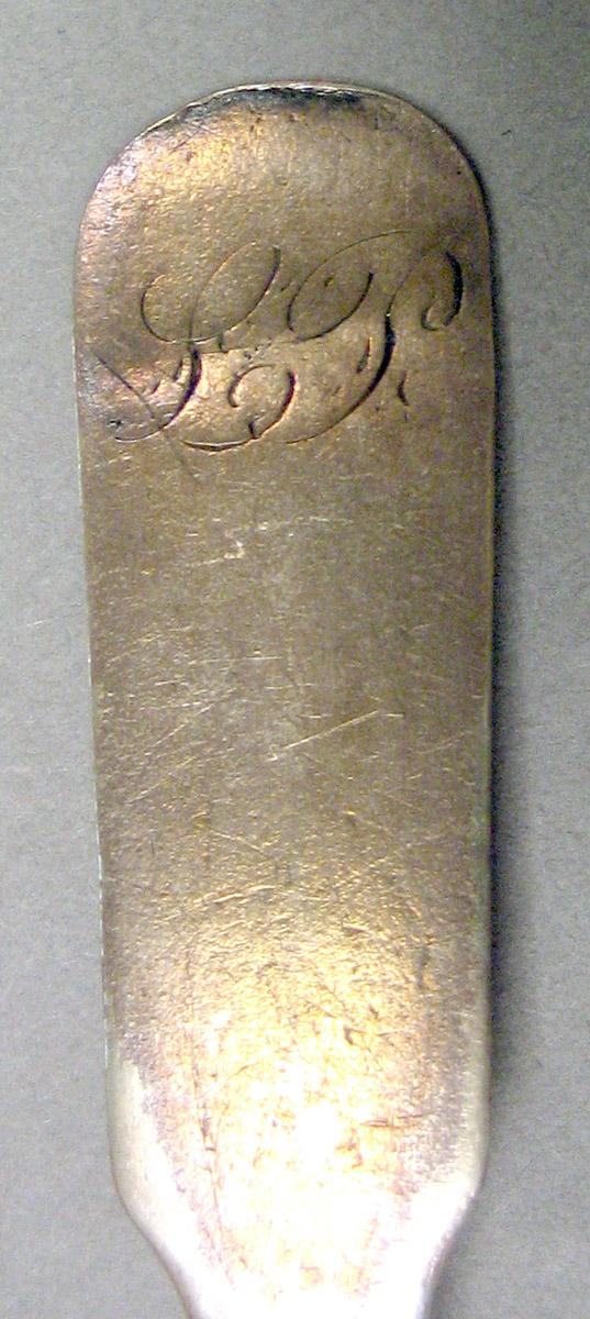 1970.0316 Silver Spoon engraving