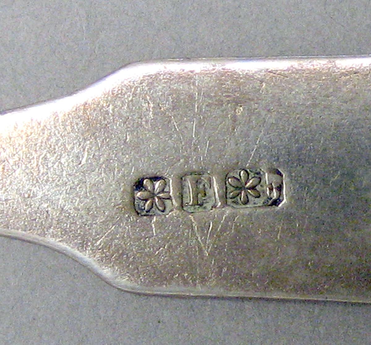 1970.0316 Silver Spoon mark